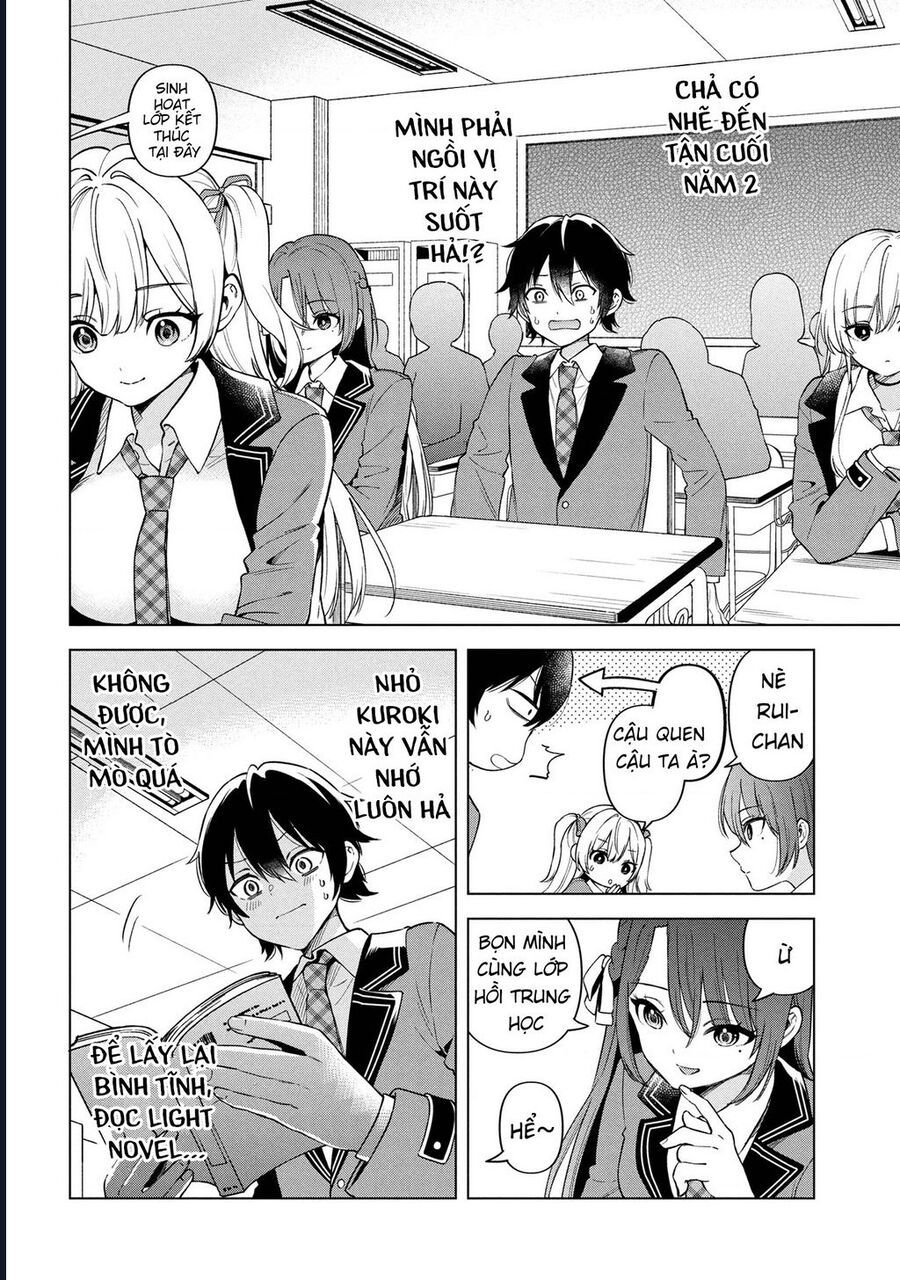 Inkya No Ore Ga Sekigae De S-Kyuu Bishoujo Ni Kakomaretara Himitsu No Kankei Ga Hajimatta - chap1 - Trang 17
